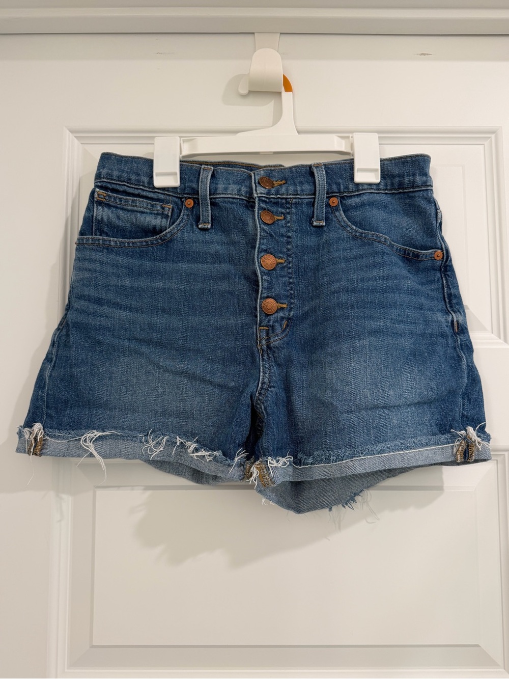 Madewell High-Rise Denim Shorts